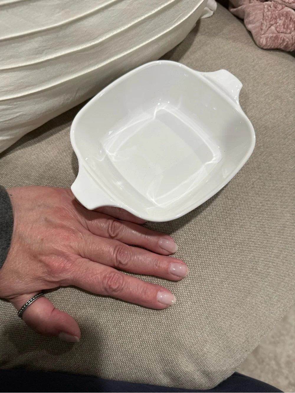 Vintage Corningware Blue cornflower Pattern, mini P-41-B, baking dish.